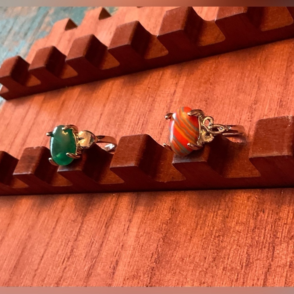 Set of 2 Unique Rings size 9, BN - Picture 3 of 3